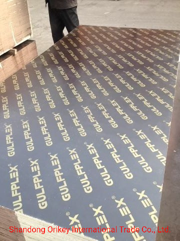 15mm Thickness Film Faced Plywood for Building Fj Core