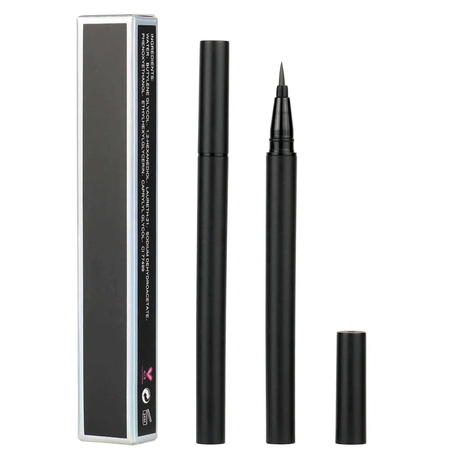 Cross-Border Sales Customized Logo Waterproof Liquid Eyeliner