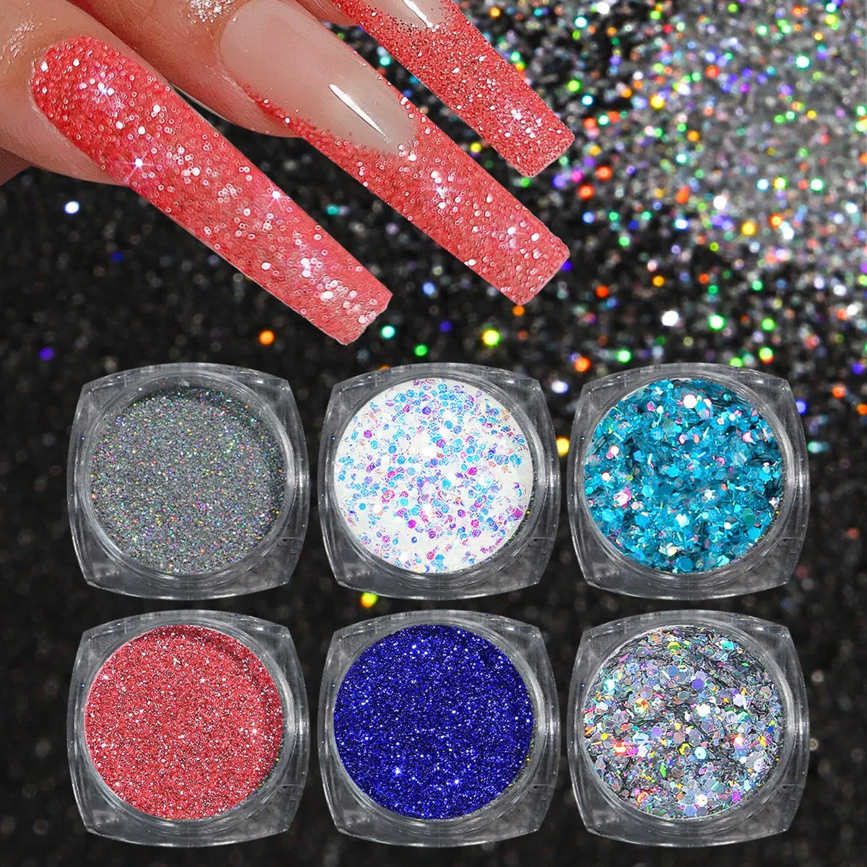 Art Magic Mix Combination Powder Decoration Nail Glitter