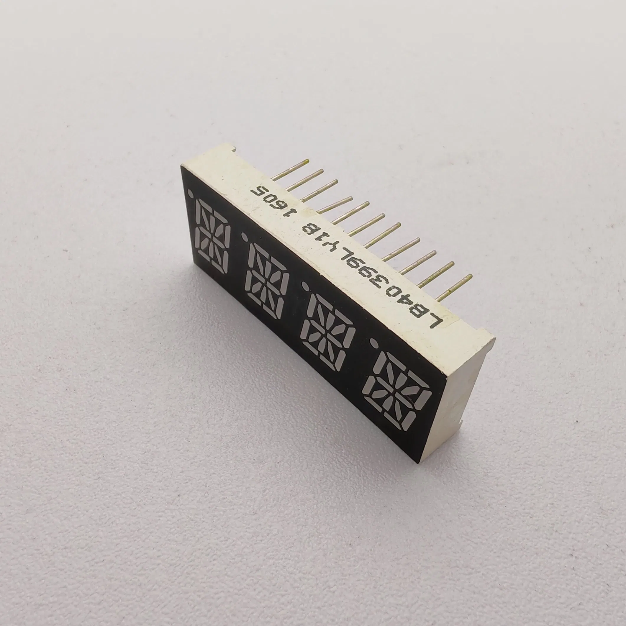 Long-Lasting 16-Segment Alphanumeric LED Display in Ultra Bright Yellow
