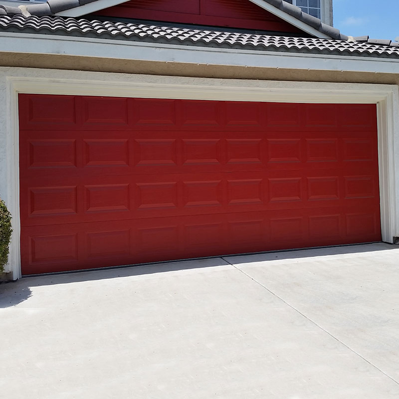 China Manufacturer PU Foam Automatic Steel Sectional Garage Door