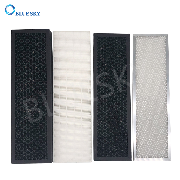 Replacement 5 Stages Air Purifier Filter Element Activated Carbon Pleated HEPA Filters