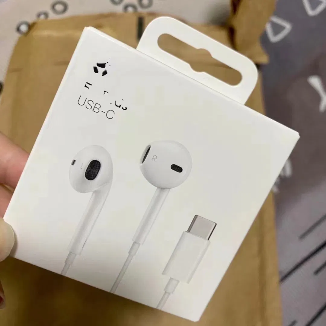 1: 1 Original Type C Bluetooth Headset Lightning Earbuds Headphone for iPhone