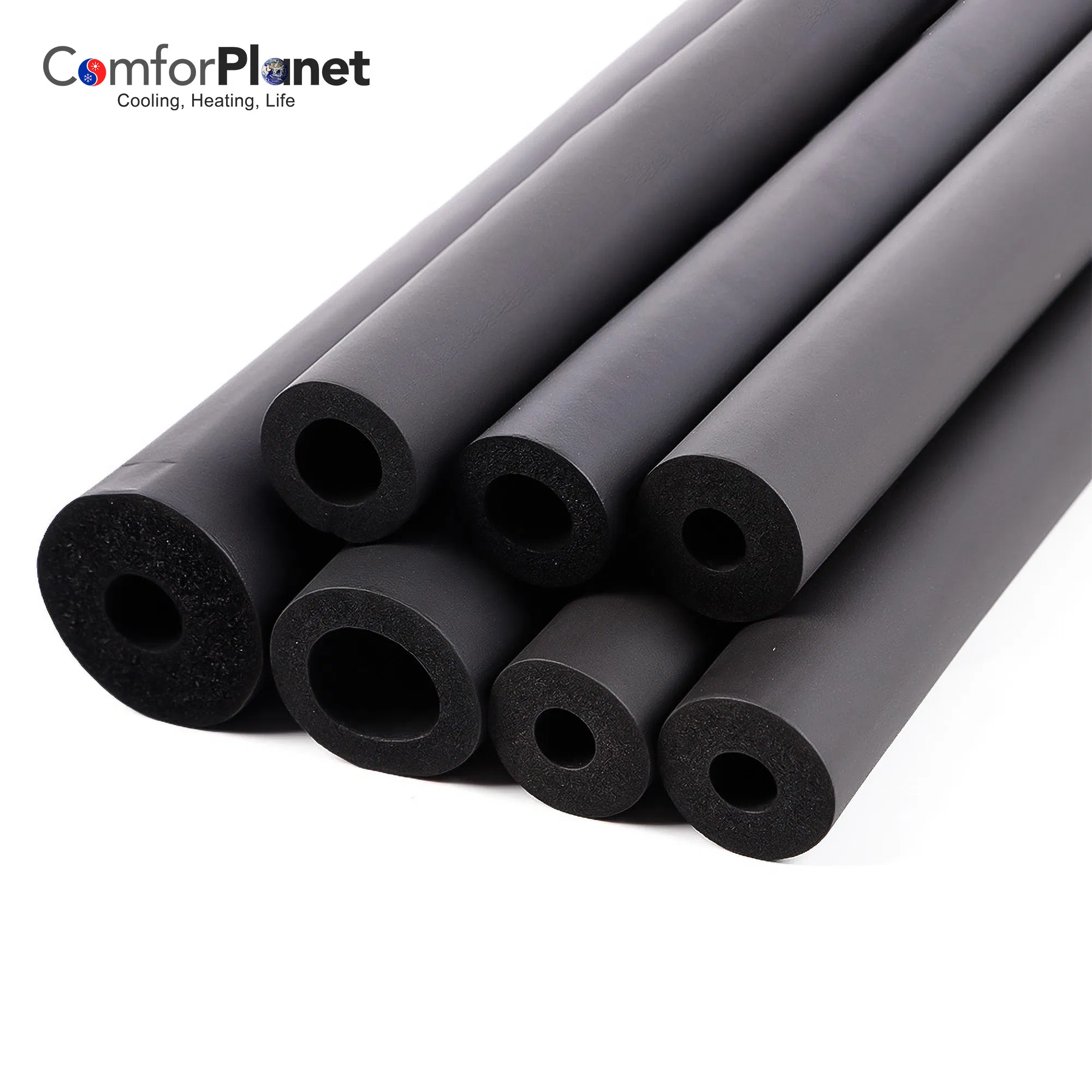 China HVAC Rubber Heat Insulation Tube Rubber Insulation Pipe for Copper Pipes