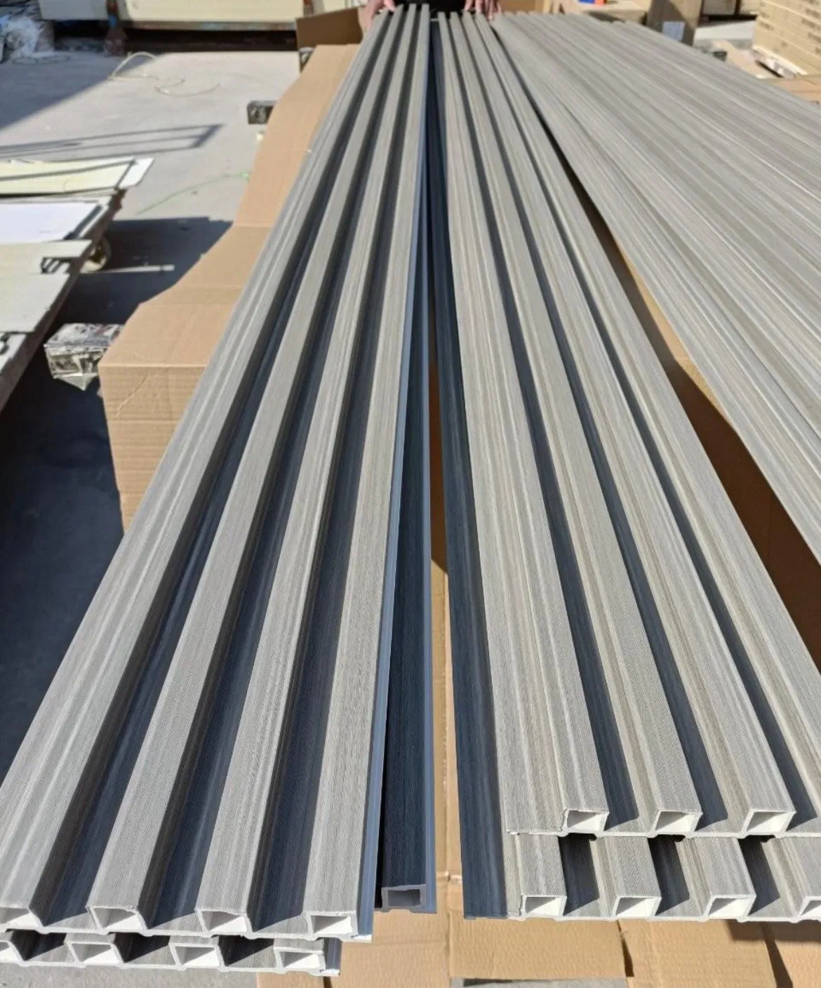 Eco-Friendly Interior Exterior Decorative WPC Wood Plastic Composite Wall Panel