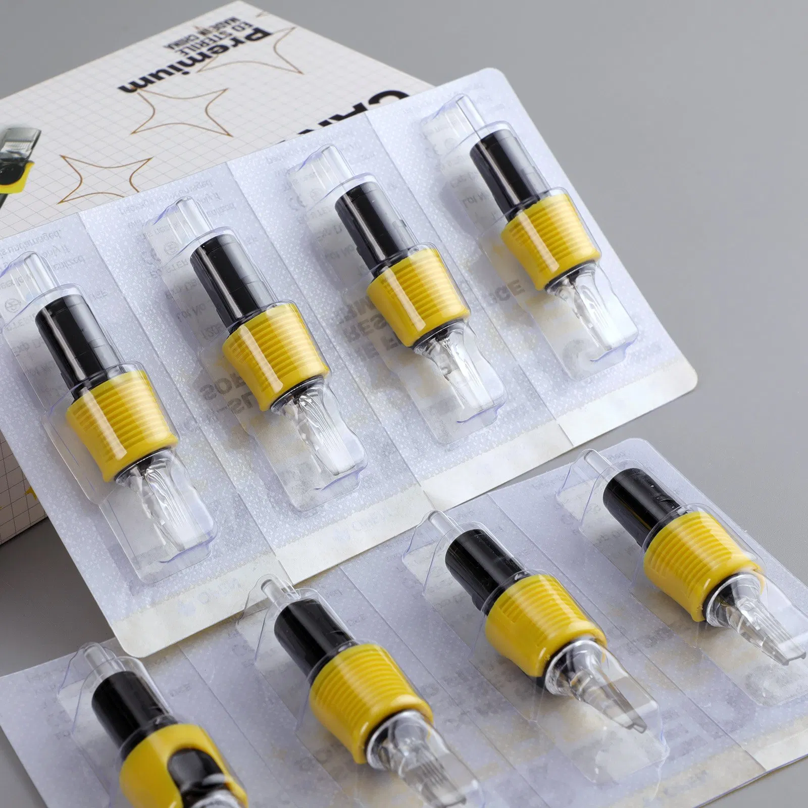 Hot Sale Professional Disposable Cartridge Needle 100% E. O. Gas Sterilized Tattoo Cartridge Needle Cartridges