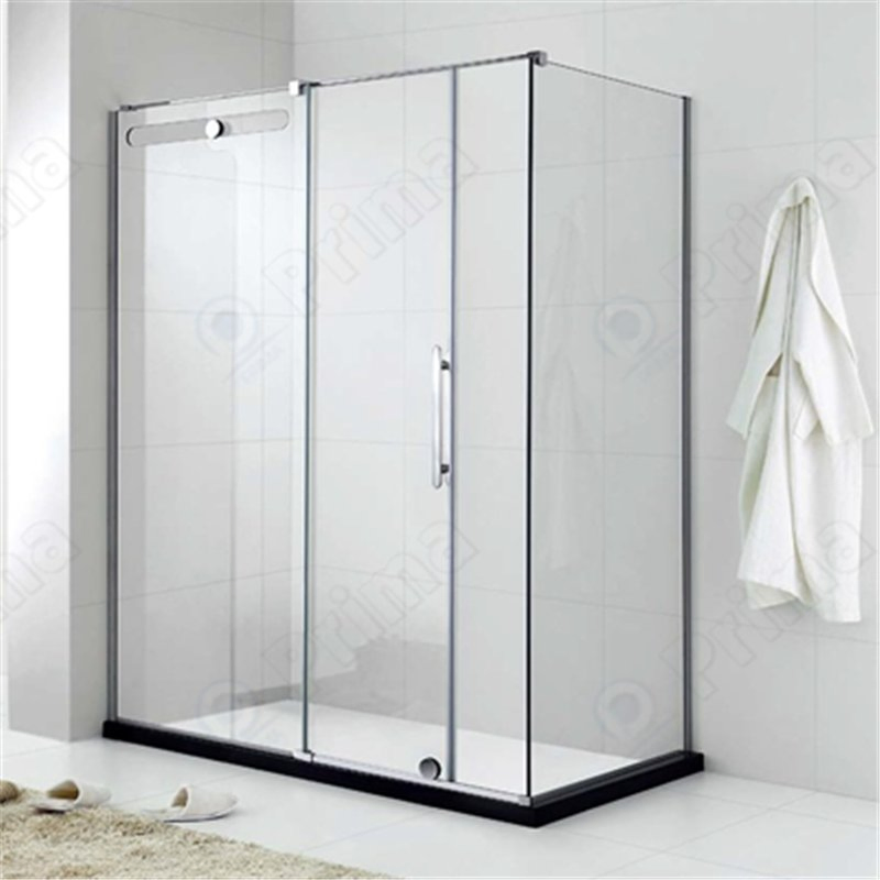 Factory Hot Sales Bathroom Aluminum Sliding 10mmtempered Glass Shower Room
