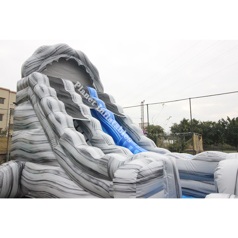 Large Outdoor Adult Size Double Lane Water Slide Big Inflatable Water Slide for Sale
