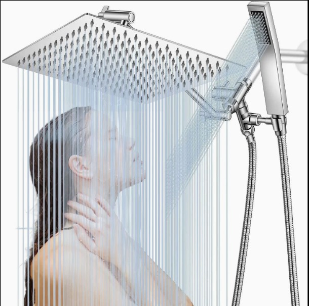 High-Pressure Rainfall Shower Set for Ultimate SPA Experience
