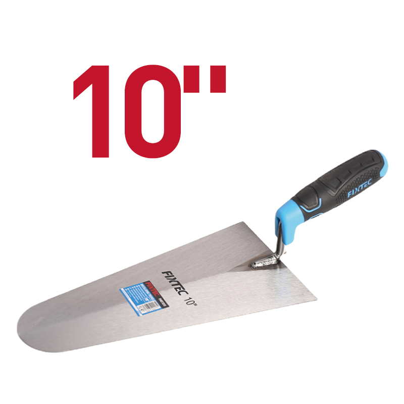 Fixtec Wholesale Heavy Duty Construction Tools Kit 7/8/9/10" Plastic Handle Bricklaying Trowel