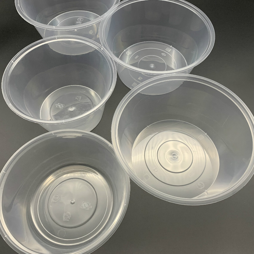 Disposable Tableware Disposable Food Container Plastic Bowl with Lid