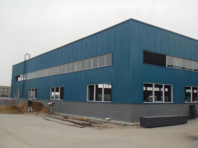 Flexible Customized C. Z Shape Channel Garage Warehouse Industrial Shed Steel Structure Metal Building