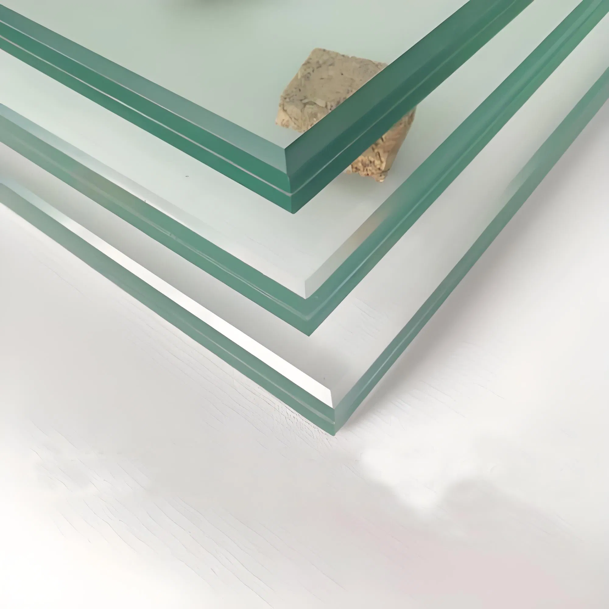 6.38mm 10.38mm 12.76mm 13.52mm Milky White Safety Laminated Glass with Size 1830*2440 2000*2440