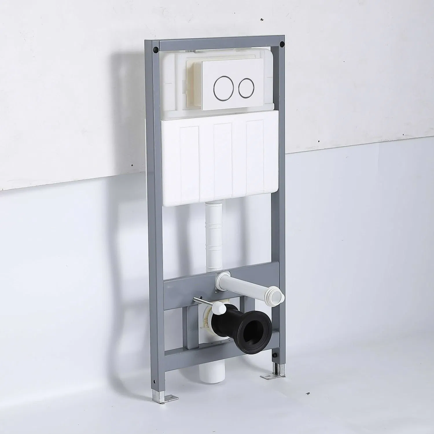 Bathroom Dual Flush Hidden Water Tank Wall Hung Toilet Concealed Cistern
