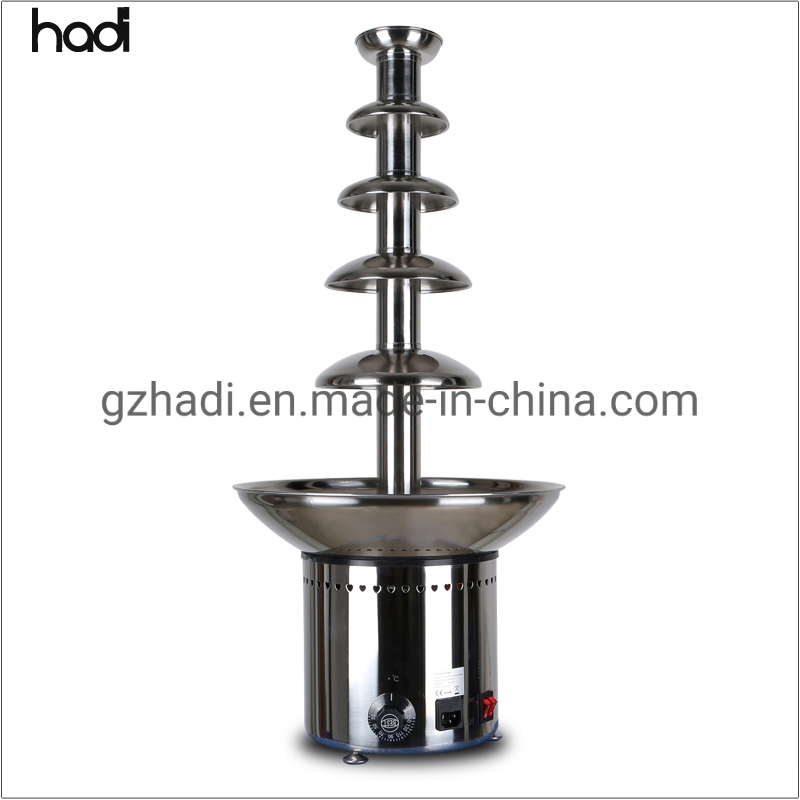 Hotel Supplies Wholesale Catering Equipment110V /220V Cheap 4 Layer Chocolate Fountain 304 Stainless Steel Industrial Chocolate Fountain
