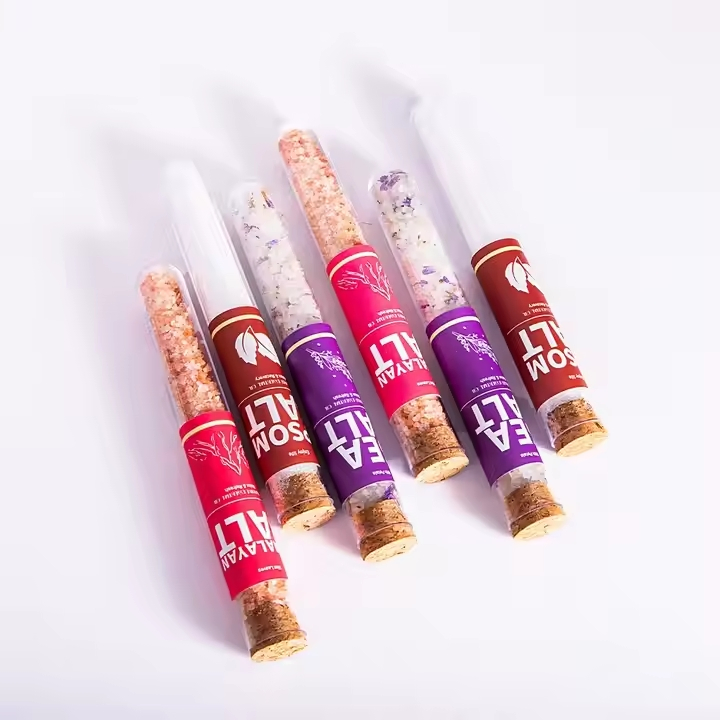 OEM Private Label Bath Salt Wholesale with Flower Petals SPA Bath Salt Packaging