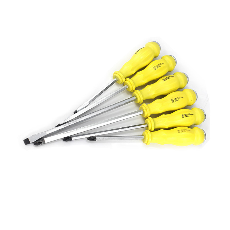 Premium Full Size Blue and Yellow Handle Screwdriver for Repairs