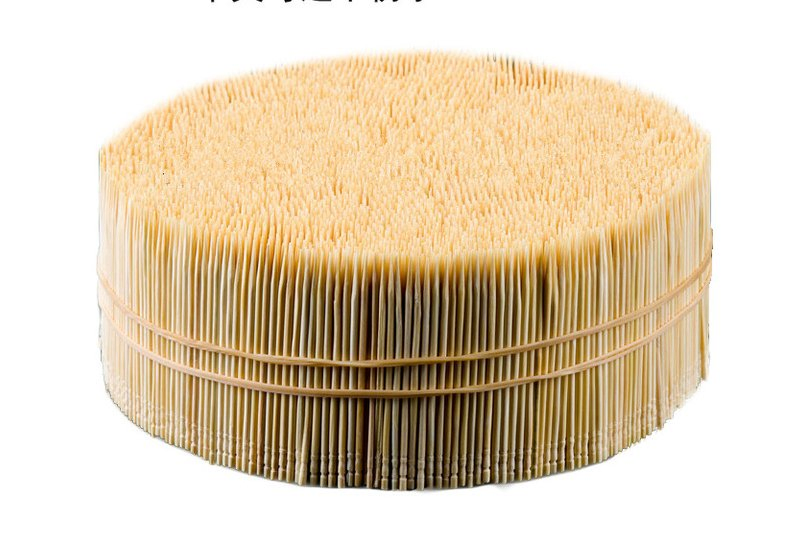 Disposable China Made Natural Toothpick Flag