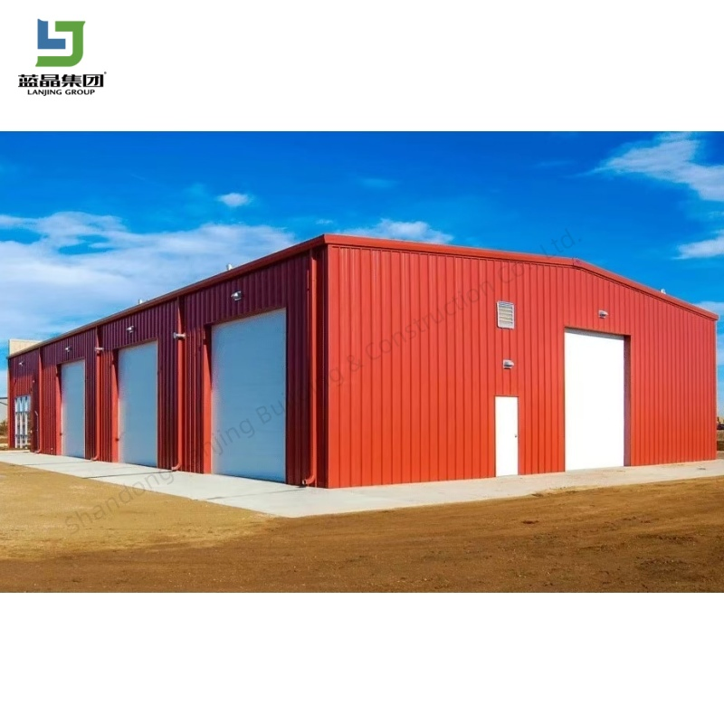 Simple Rapid Installation Prefab Green Multi-Use Customized Light Structural Steel Structure Building Workshop Warehouse Storage Warehouse Shed