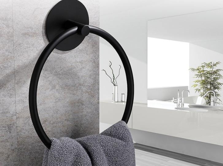 Полотенцедержатель кольцо из нержавеющей стали 304