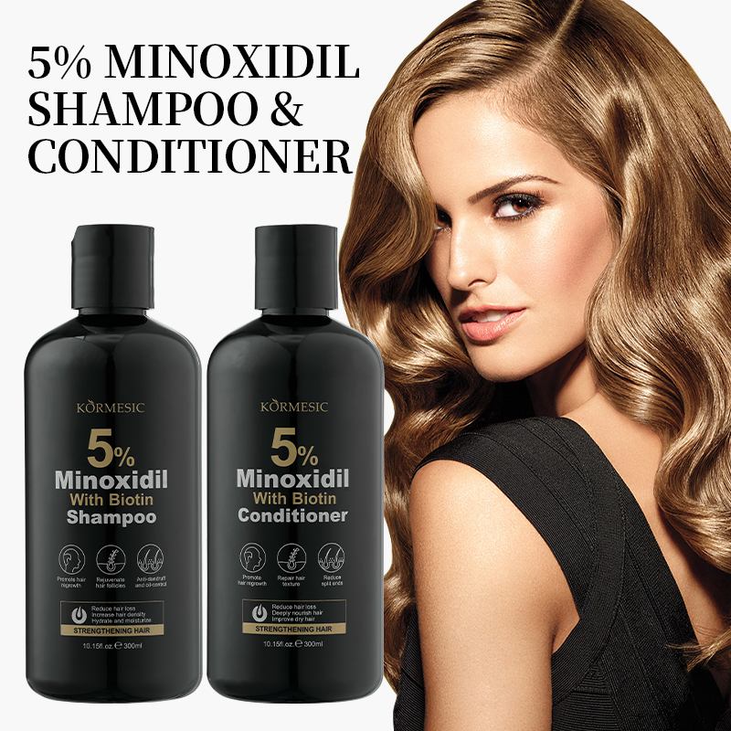 Factory Price 5% Minoxidil Repair Growth Hair Shampoo & Conditioner Set