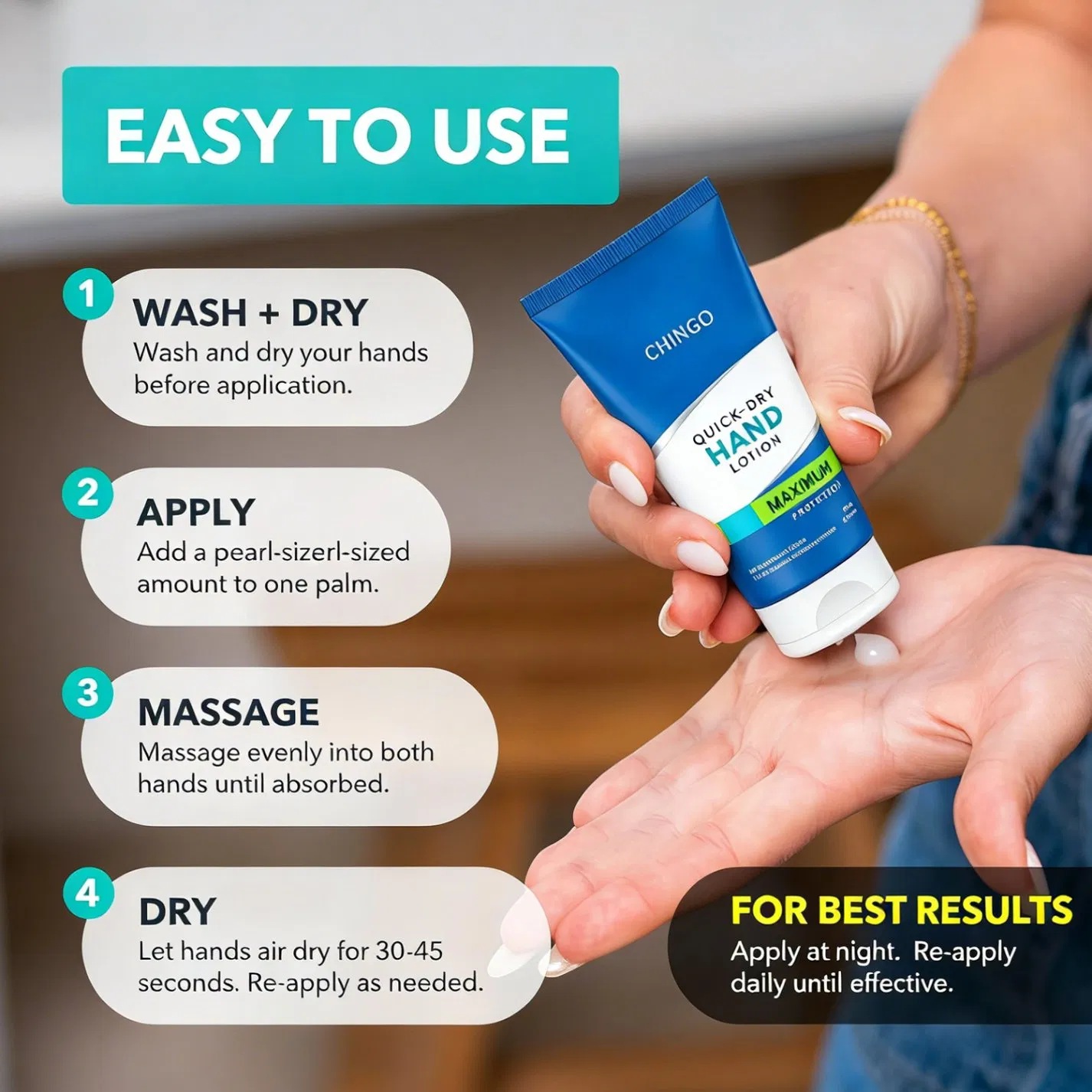 Affordable Premium Hand Lotion Deep Hydration for Soft Smooth Hands