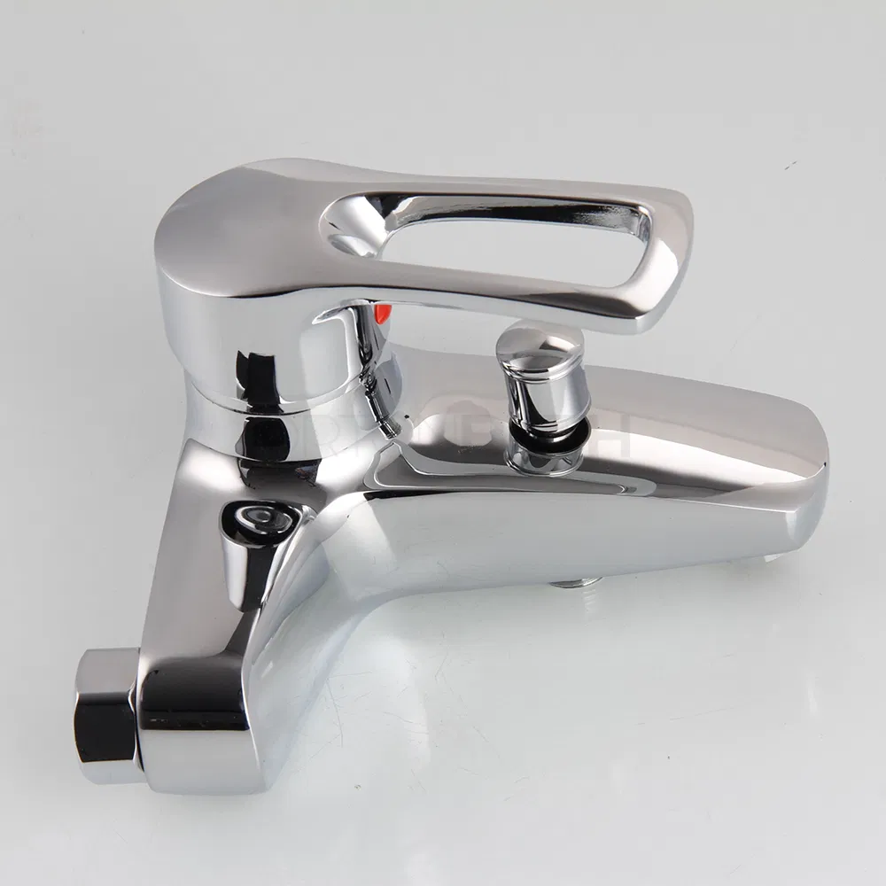 Ortonbath High Quality Bathroom Shower Faucet Set Bathtub Brass Chrome Hot Cold Water Mixer Tap Copper Bath Mixer Taps Accessories