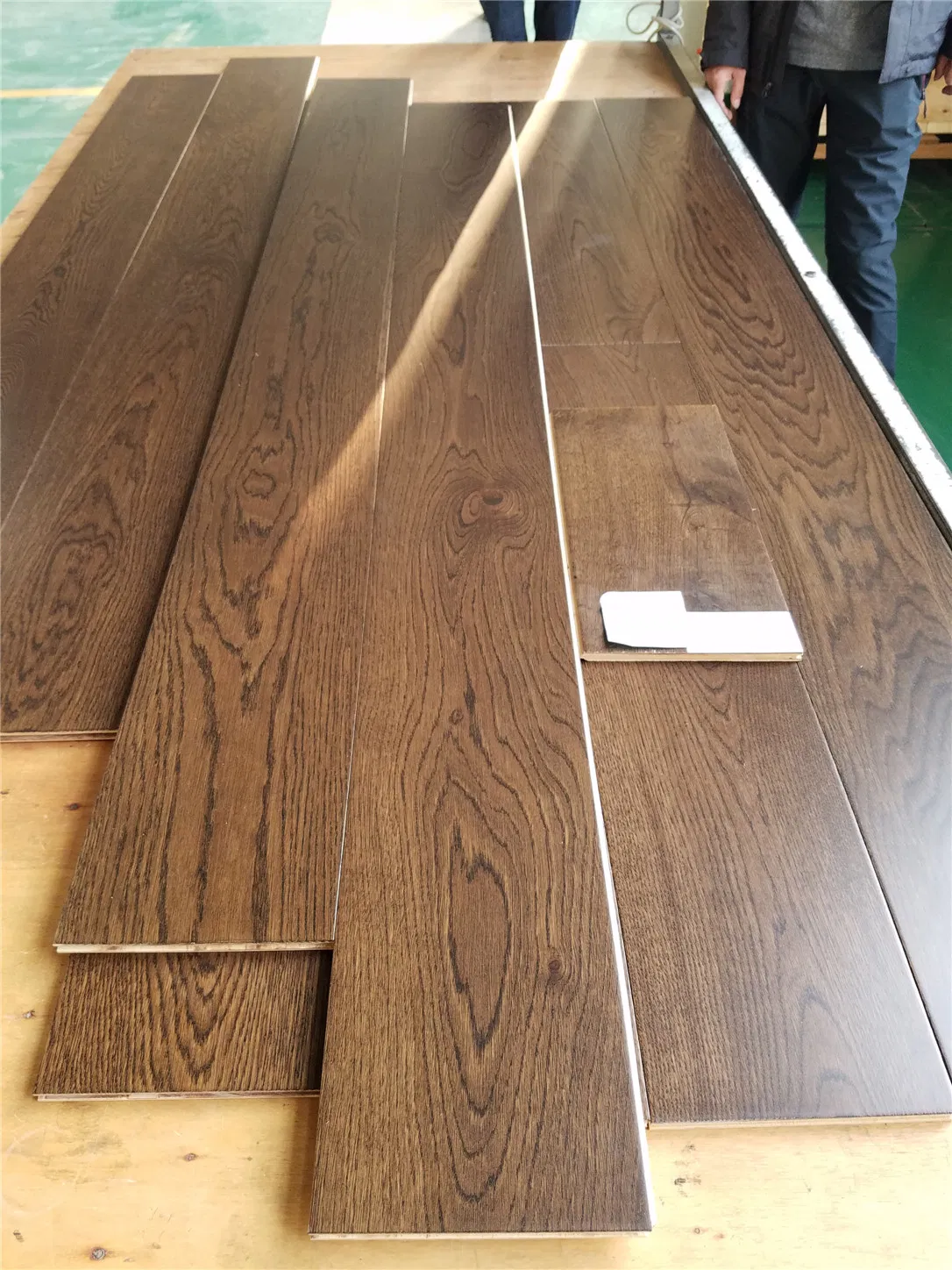 Kangton New Grey Color Design Engineered Oak Wood Flooring