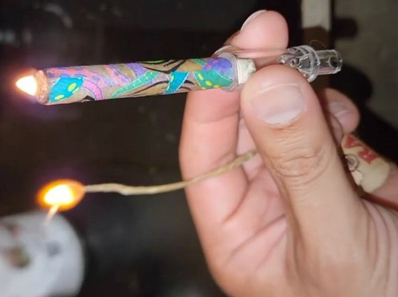 Purr Smokey Filter Glass Rolling Tip