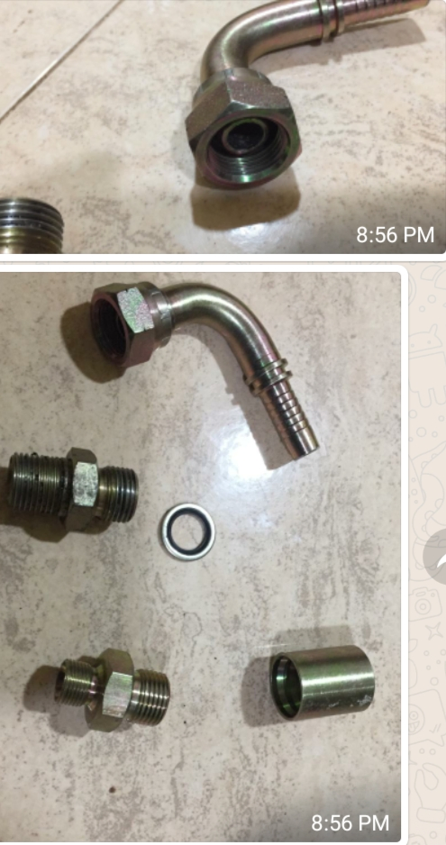 High Pressure Hydraulic Hose Pipe Fittings