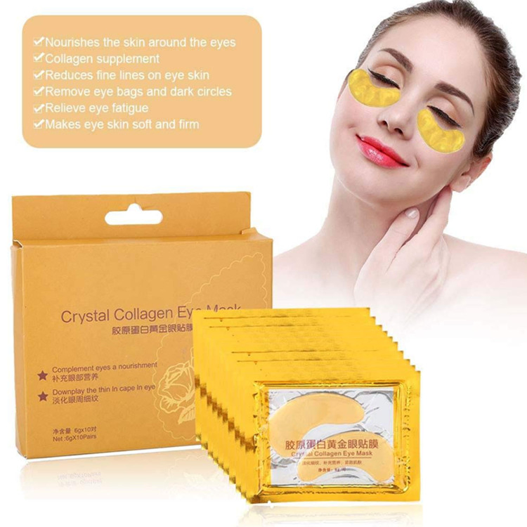 Treatment Facial Skin Firming Collagen 24K Gold Eye Mask