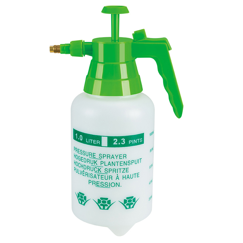 Rainmaker 1 Liter Agricultural Plastic Weed Hand Pressure Pump Sprayer