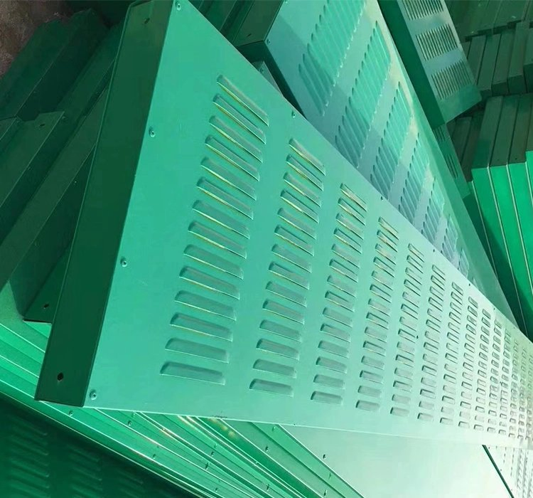 Sound Insulation Highway Sound Barrier Wall High Quality Highway Steel Acoustic Barrier
