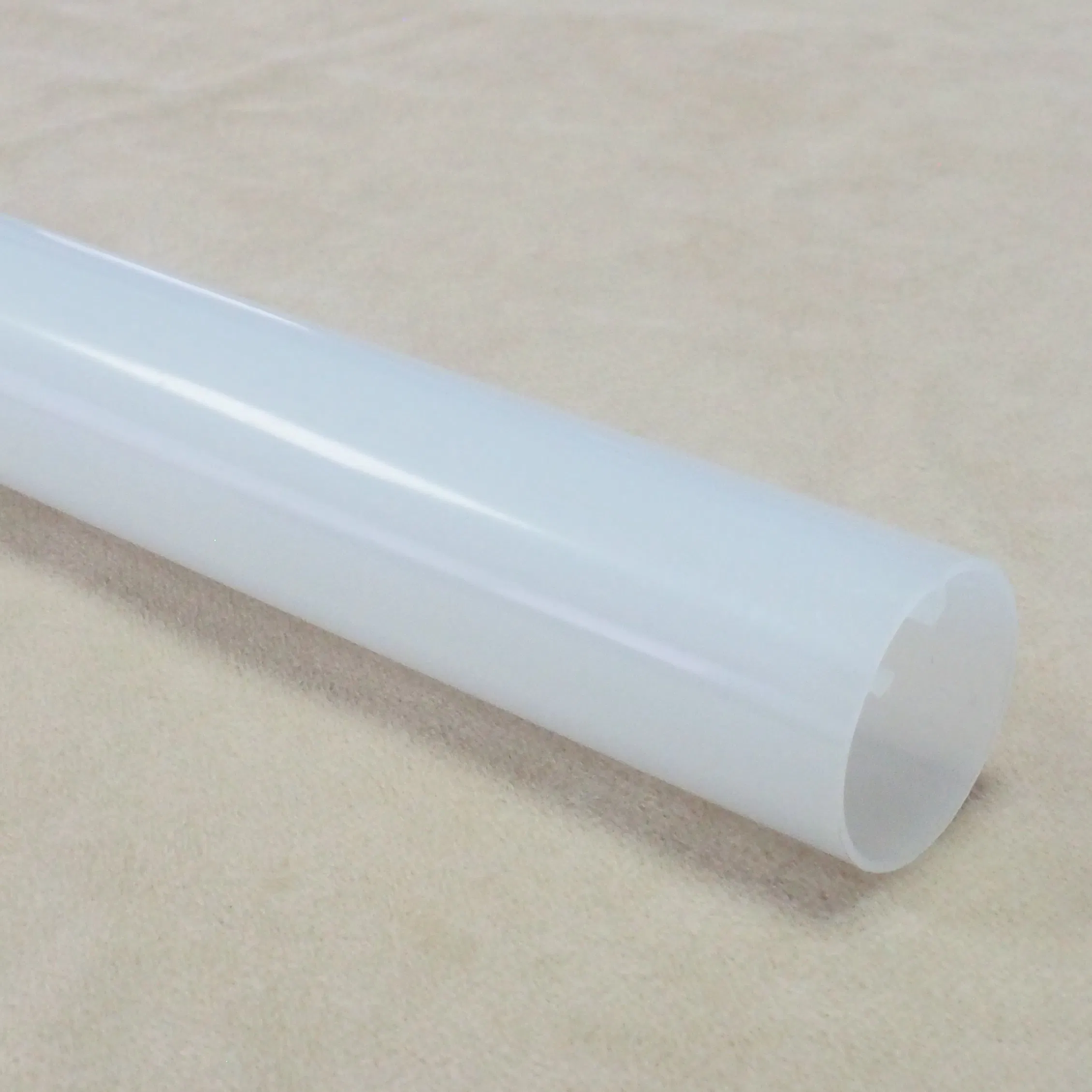 Milky White Plastic PC LED Profile Long Round Tube for Light Diffusion