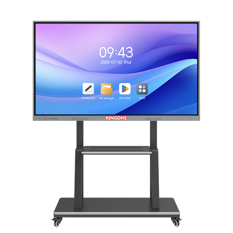 OEM ODM Supplier 75 Inch 4K UHD Smart Interactive Display LCD Touch Screen Flat Panel Whiteboard for Classroom Business and Conference Use