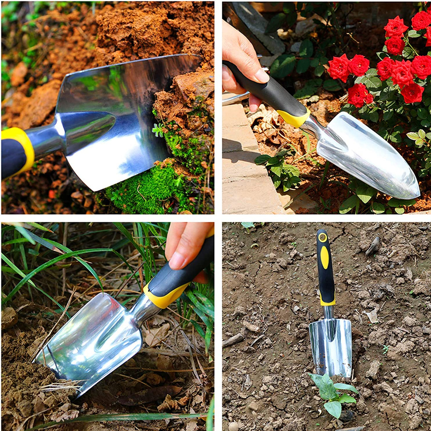 Набор садовых инструментов складной эргономичный