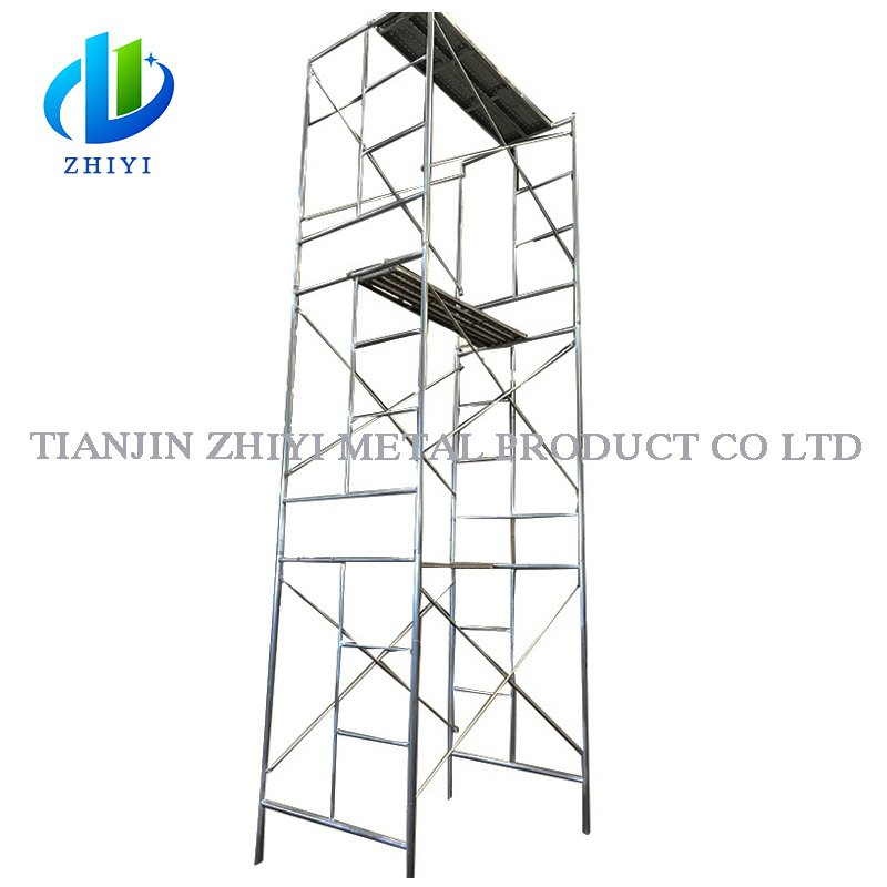 Quick Europe Scaffolding Supplier Double Width Italian Fram Staircases Area Ladder Scaffolding