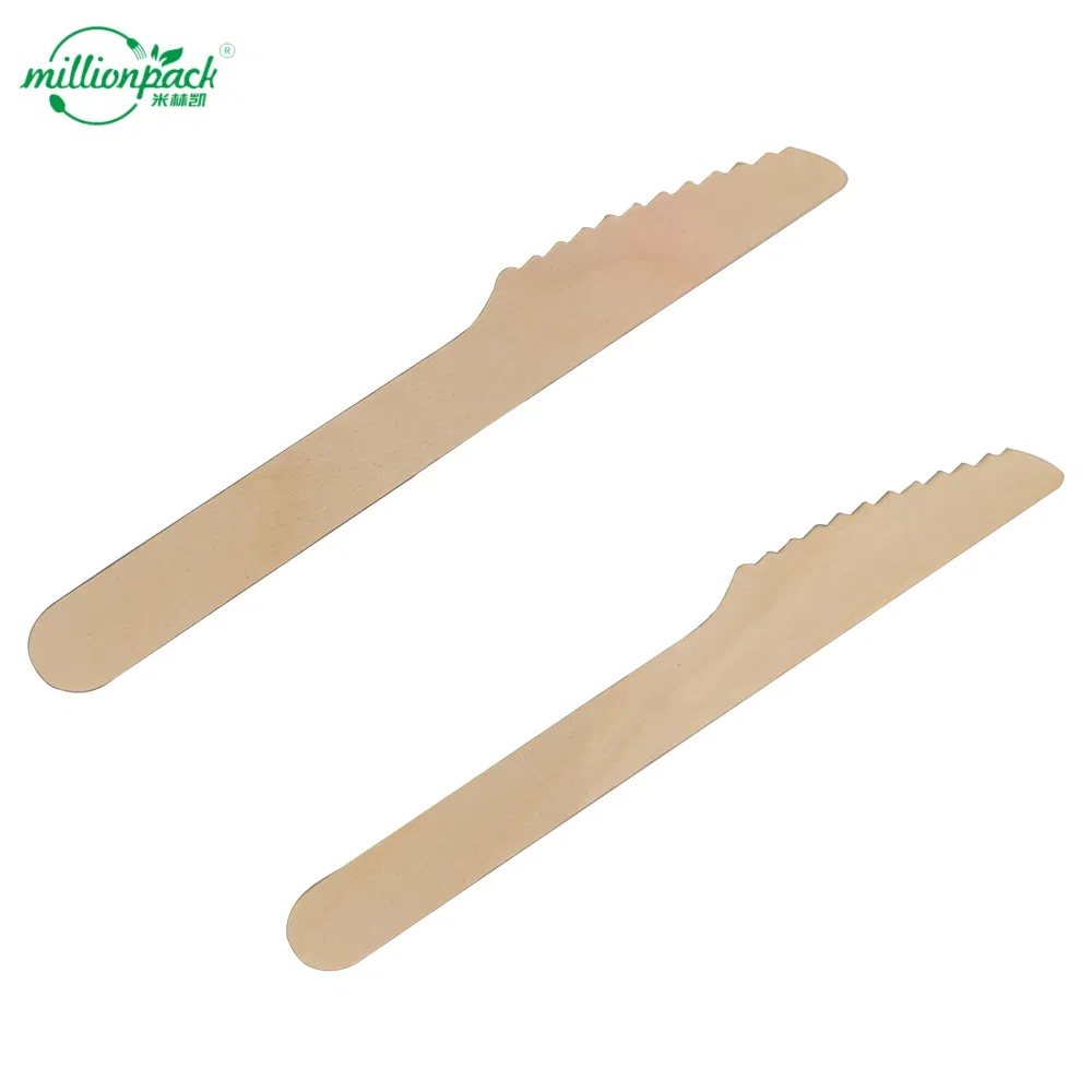 Disposable Wooden Knife for Airline Meals and in-Flight Dining Cutlery