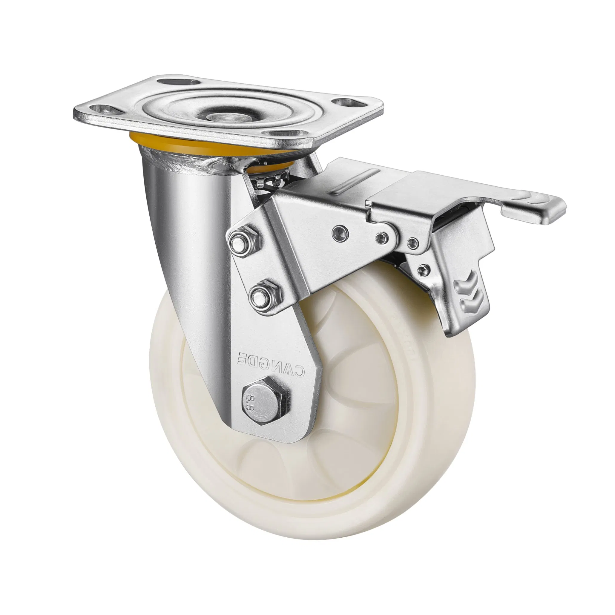 Hot Sales Heavy Duty Caters Wheels PP Wheels Industrial Top Plate Swivel Caster Wheel Price