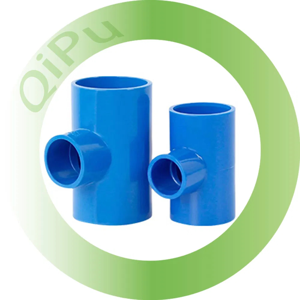 PVC Reducing Tee Joint PVC Plumbing Fittings 90-Degree Plastic Fitting Coupling Elbow Connector
