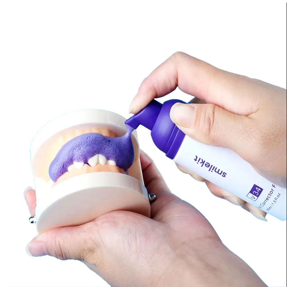 Remove Stains Teeth Whitening Mousse Foam Toothpaste