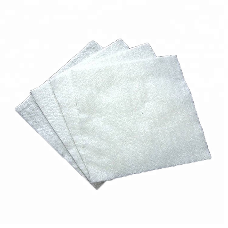 Short Fibers Nonwoven Needle Punched Polyester Geotextile Non-Woven Geotextile for Road Covering