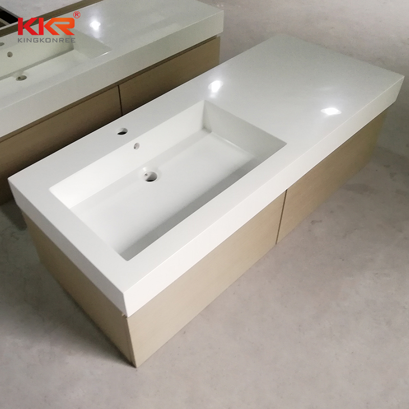 Artificial Stone Acrylic Solid Surface Bathroom Vanities