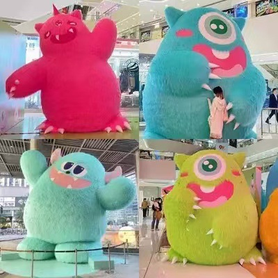 Customized Commercial Event Simulation Inflatable Cartoon Model Display