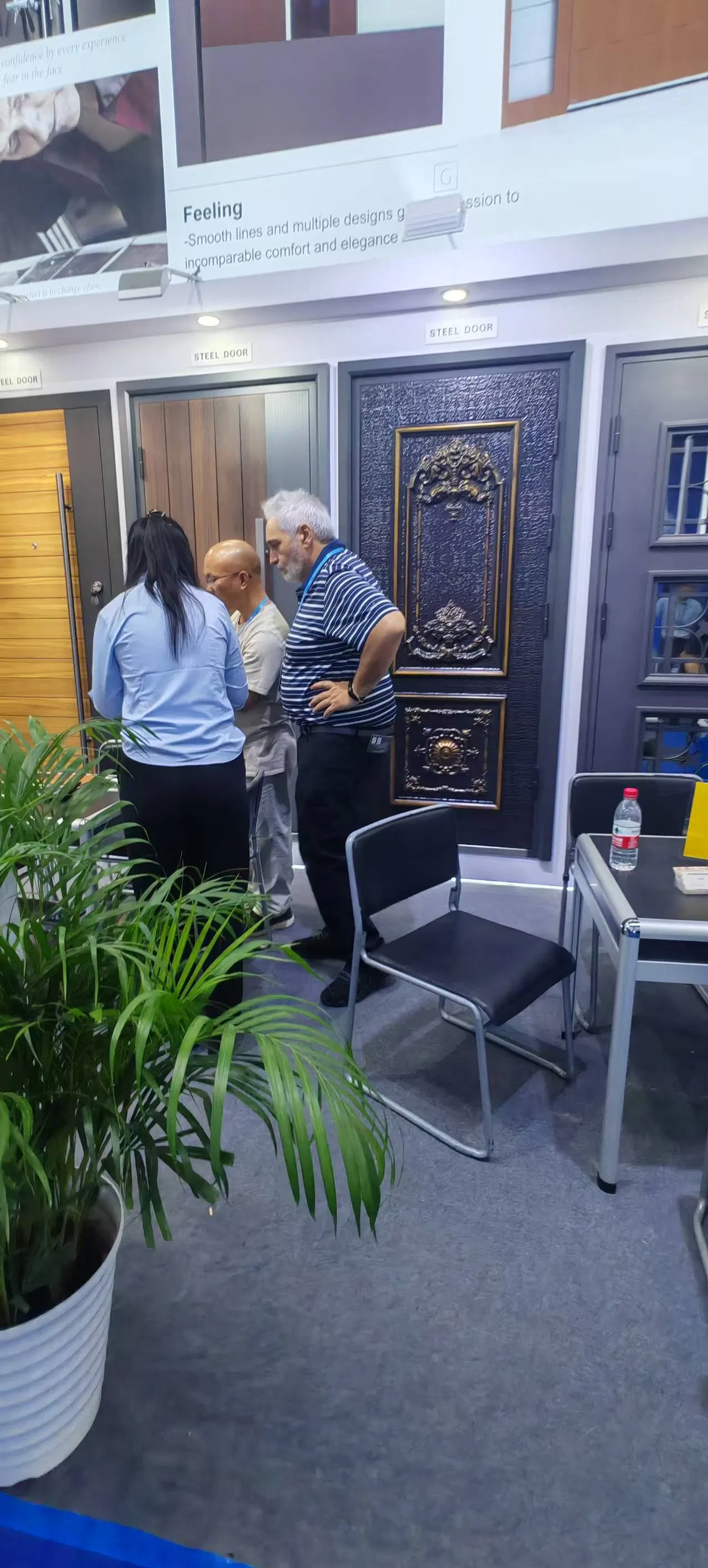 Dike Supplier Turkey Style Security Doors Modern Exterior Steel Security Door