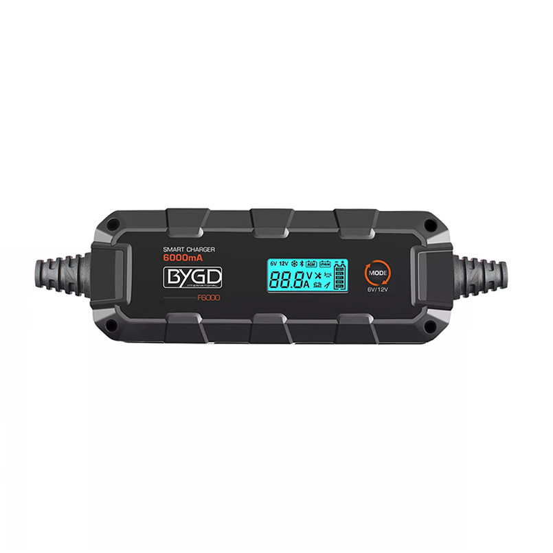 Умное зарядное устройство F6000 для автомобильных аккумуляторов 12V/6V