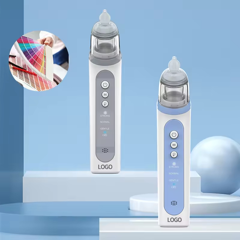 Hot Selling Customizable Multi-Position Food-Grade Silicone Low-Pressure Baby Electric Nasal Aspirator