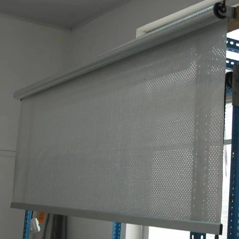 Viskon Breathable Night Blind for Refrigeration Showcase Aluminum Woven Fabric Night Cover
