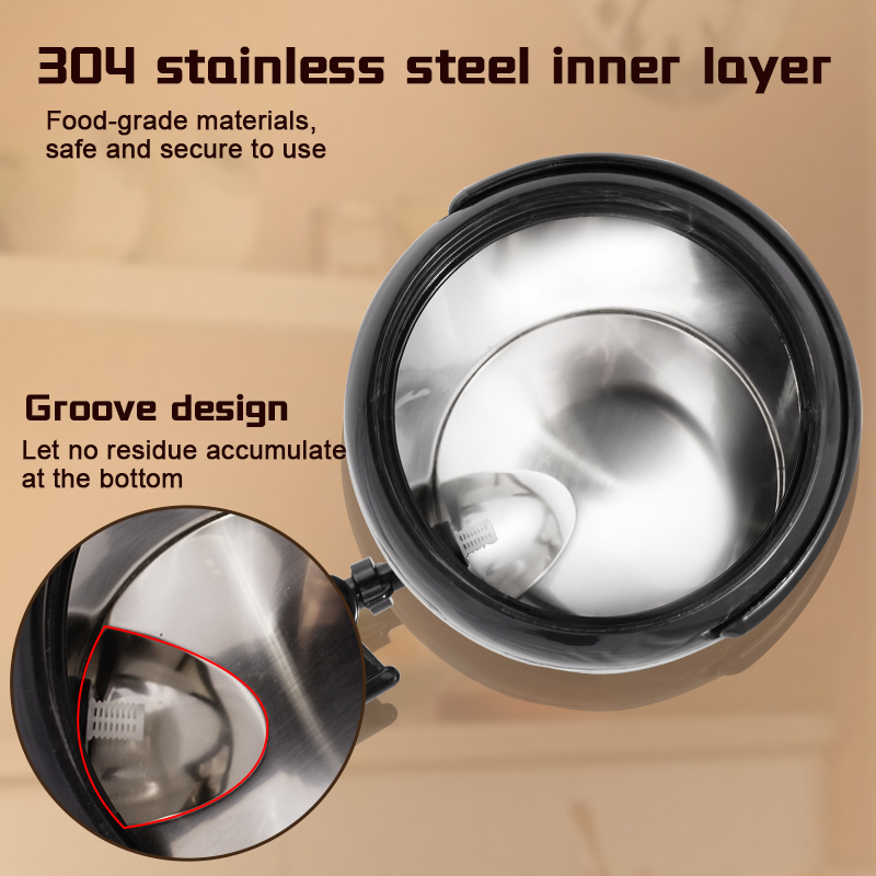 Daosheng Fast Shipping Black Design 8 10 12L Stainless Steel 304 Milk Tea Insulation Bucket Coffee Bubble Tea Ice Bucket Barrel