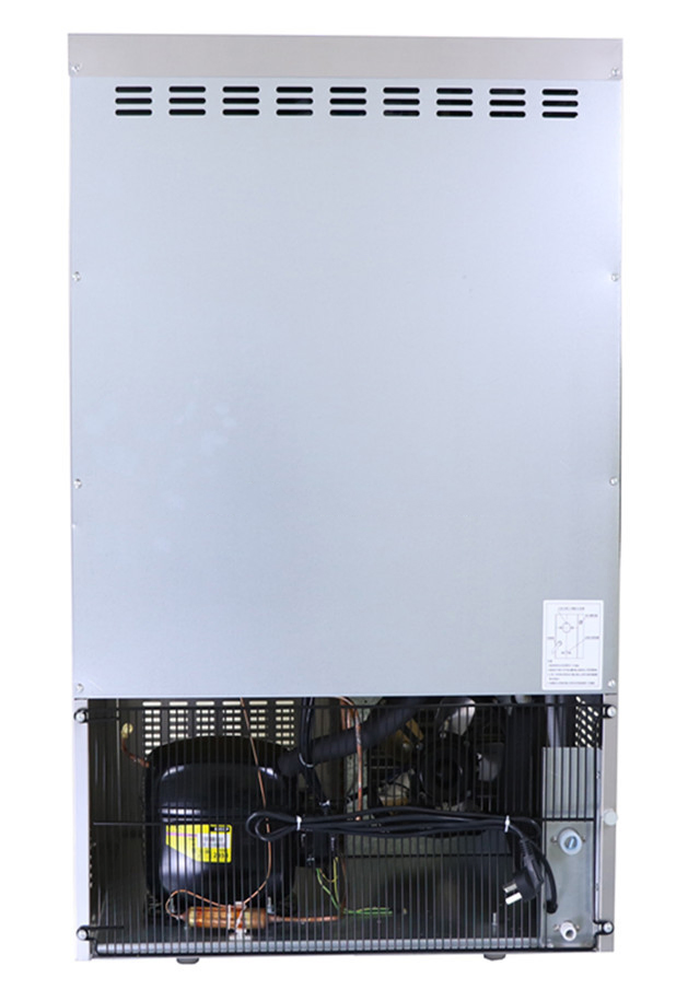 in-Ba Vending Soft Roll Cube Cream Cleaning Block Dry Ice Blasting Maker Ice Cream Machine